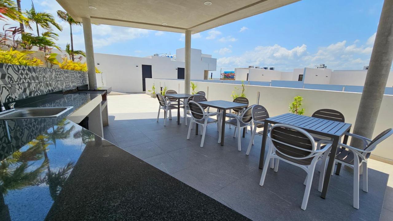 Fancy 3 Bedroom Apartments In Downtown Playa Rooftop Pool Gym بلايا ديل كارمن المظهر الخارجي الصورة