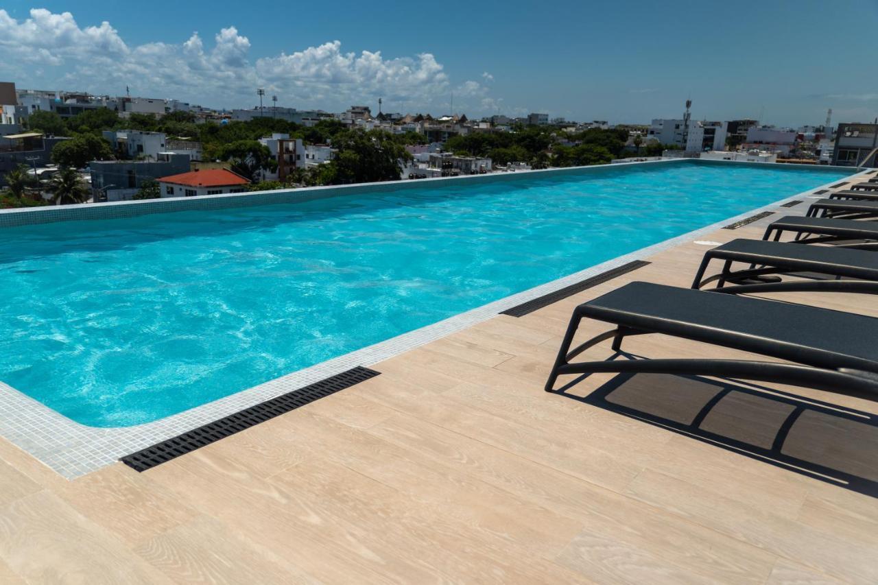 Fancy 3 Bedroom Apartments In Downtown Playa Rooftop Pool Gym بلايا ديل كارمن المظهر الخارجي الصورة
